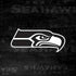 NFL Seattle Seahawks Black & White Moto G6 Skin
