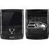 NFL Seattle Seahawks Black & White Motorola RAZR Skin