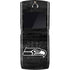 NFL Seattle Seahawks Black & White Motorola RAZR Skin