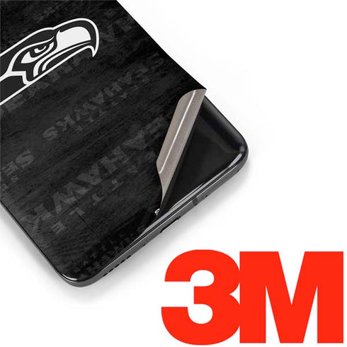 NFL Seattle Seahawks Black & White OnePlus 7 Pro Skin