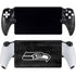 NFL Seattle Seahawks Black & White PlayStation Portal Remote Player Skin