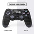 NFL Seattle Seahawks Black & White PS4 Controller Skin