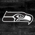 NFL Seattle Seahawks Black & White PS4 Pro/Slim Controller Skin