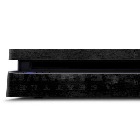 NFL Seattle Seahawks Black & White PS4 Slim Skin