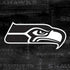 NFL Seattle Seahawks Black & White PS4 Slim Skin