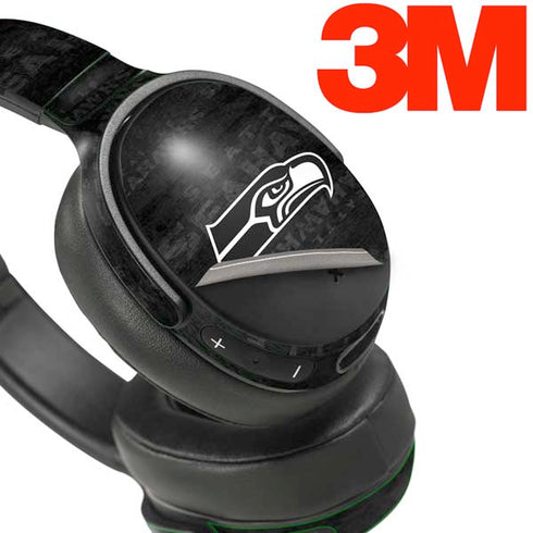 NFL Seattle Seahawks Black & White Skullcandy Venue Skin