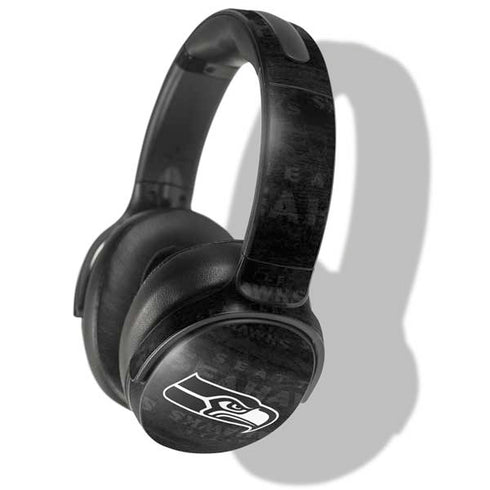 NFL Seattle Seahawks Black & White Skullcandy Venue Skin