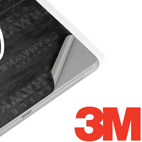 NFL Seattle Seahawks Black & White Surface Go Skin