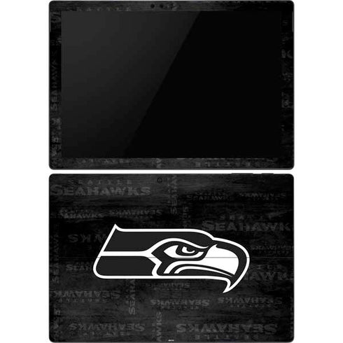NFL Seattle Seahawks Black & White Surface Pro 6 Skin