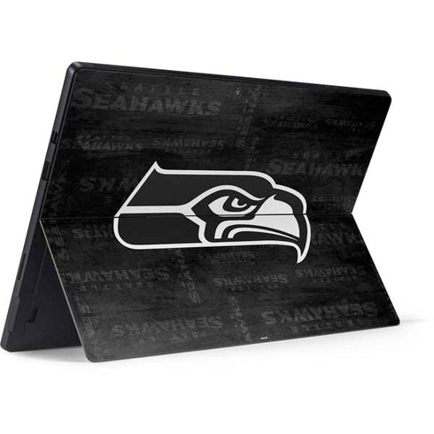 NFL Seattle Seahawks Black & White Surface Pro 6 Skin