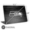 NFL Seattle Seahawks Black & White Universal Laptop 15in (12.2 x 8.8in) Skin