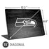 NFL Seattle Seahawks Black & White Universal Laptop 15in (12.2 x 8.8in) Skin