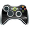 NFL Seattle Seahawks Black & White Xbox 360 Wireless Controller Skin