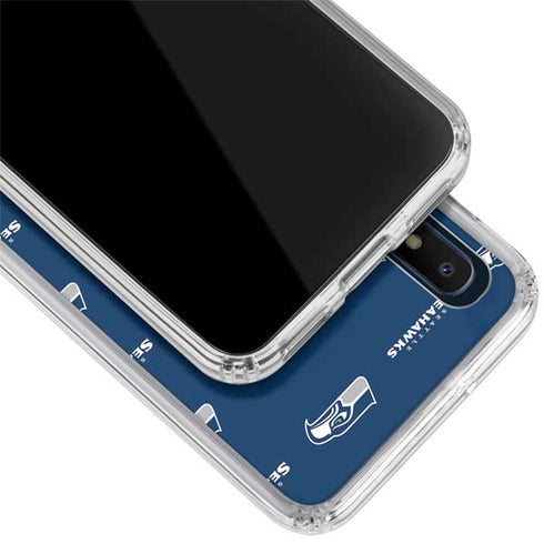 NFL Seattle Seahawks Blitz Series Galaxy A10e Clear Case