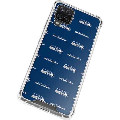 NFL Seattle Seahawks Blitz Series Galaxy A12 Clear Case