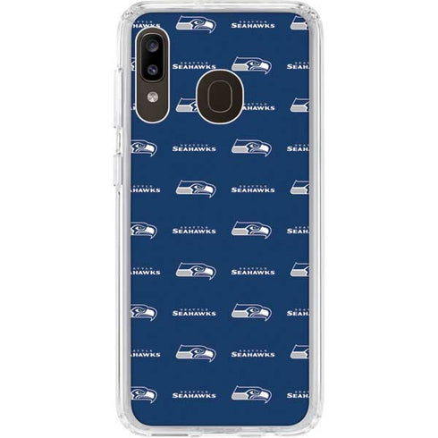 NFL Seattle Seahawks Blitz Series Galaxy A20 Clear Case