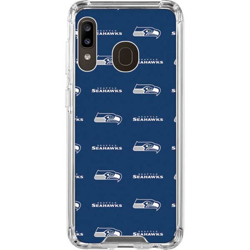 NFL Seattle Seahawks Blitz Series Galaxy A30 Clear Case