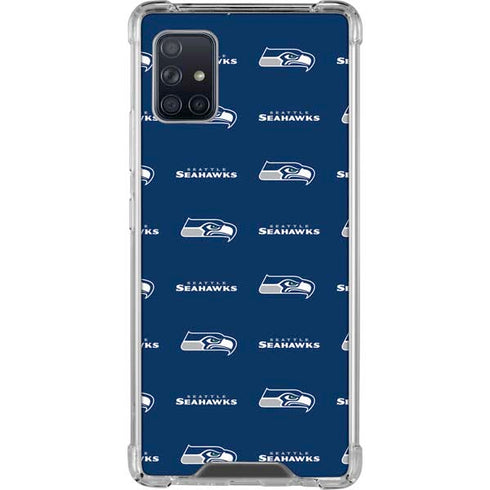 NFL Seattle Seahawks Blitz Series Galaxy A51 5G Clear Case
