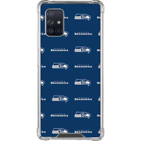 NFL Seattle Seahawks Blitz Series Galaxy A71 5G Clear Case