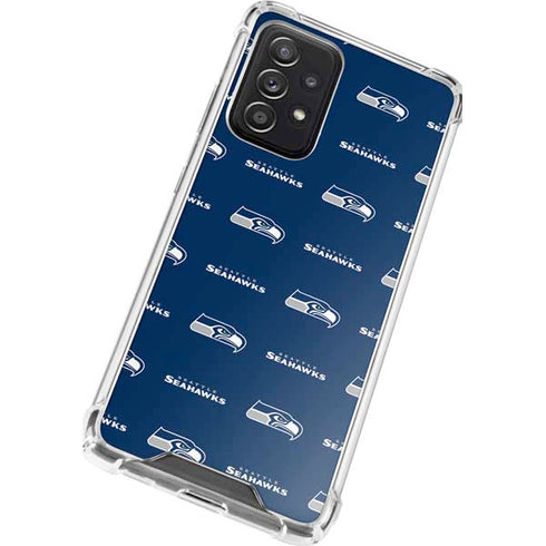 NFL Seattle Seahawks Blitz Series Galaxy A72 5G Clear Case