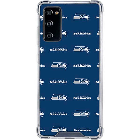 NFL Seattle Seahawks Blitz Series Galaxy S20 FE Clear Case