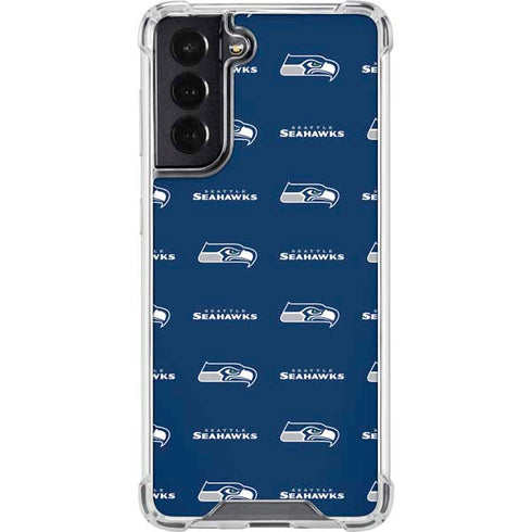 NFL Seattle Seahawks Blitz Series Galaxy S22 Clear Case