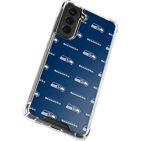 NFL Seattle Seahawks Blitz Series Galaxy S22 Plus Clear Case
