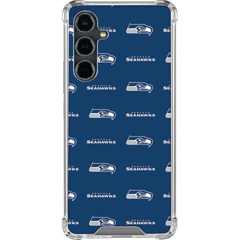 NFL Seattle Seahawks Blitz Series Galaxy S23 FE Clear Case