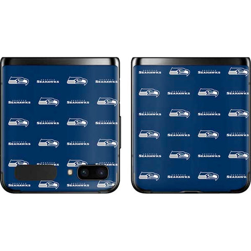 NFL Seattle Seahawks Blitz Series Galaxy Z Flip Skin