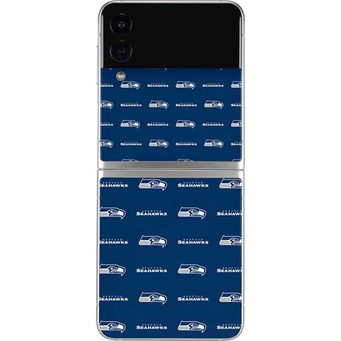 NFL Seattle Seahawks Blitz Series Galaxy Z Flip3 5G Skin