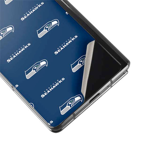 NFL Seattle Seahawks Blitz Series Galaxy Z Fold2 5G Skin