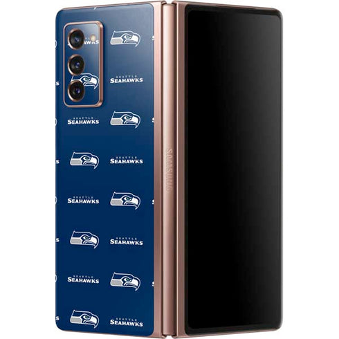 NFL Seattle Seahawks Blitz Series Galaxy Z Fold2 5G Skin