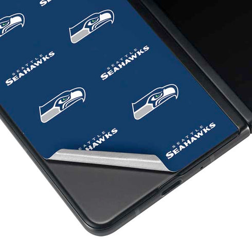 NFL Seattle Seahawks Blitz Series Galaxy Z Fold3 5G Skin