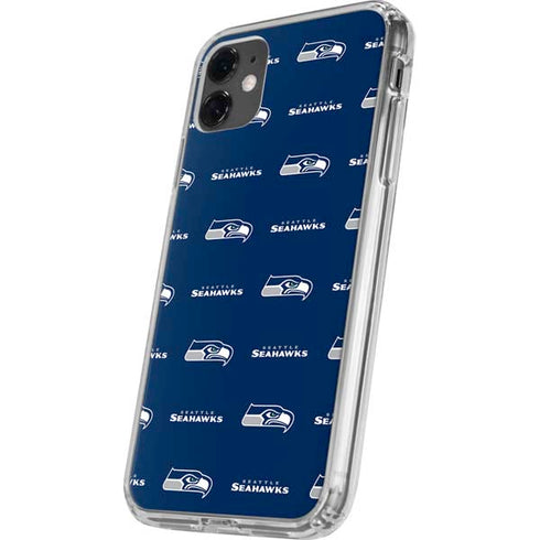 NFL Seattle Seahawks Blitz Series iPhone 11 Clear Case