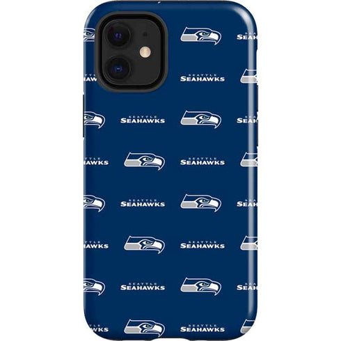 NFL Seattle Seahawks Blitz Series iPhone 12 Mini Impact Case