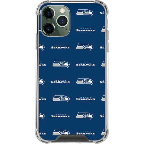 NFL Seattle Seahawks Blitz Series iPhone 12 Pro Clear Case