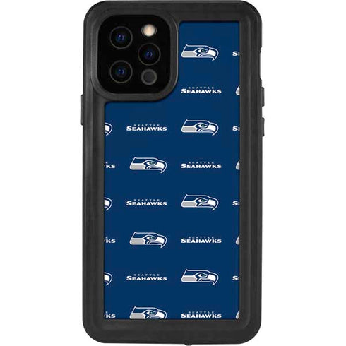 NFL Seattle Seahawks Blitz Series iPhone 12 Pro Waterproof Case