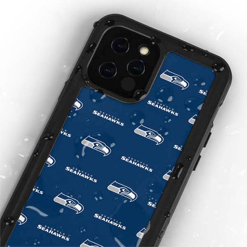 NFL Seattle Seahawks Blitz Series iPhone 12 Pro Waterproof Case