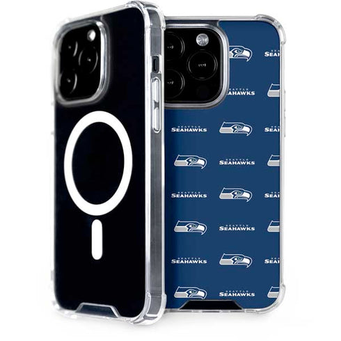 NFL Seattle Seahawks Blitz Series iPhone 14 Pro MagSafe Case