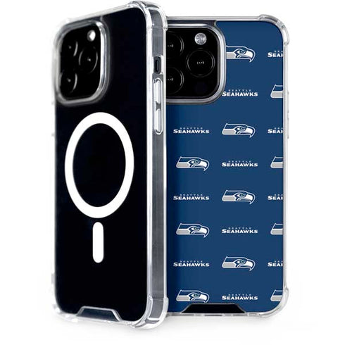 NFL Seattle Seahawks Blitz Series iPhone 14 Pro Max MagSafe Case