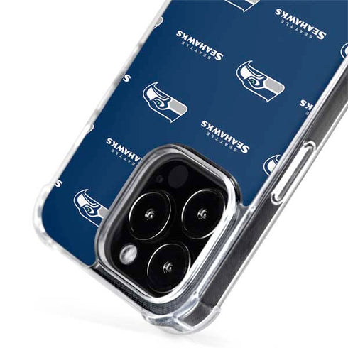 NFL Seattle Seahawks Blitz Series iPhone 15 Pro Max MagSafe Case