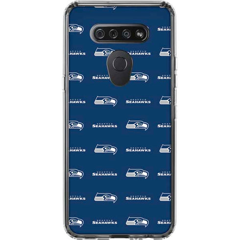 NFL Seattle Seahawks Blitz Series LG K51/Q51 Clear Case