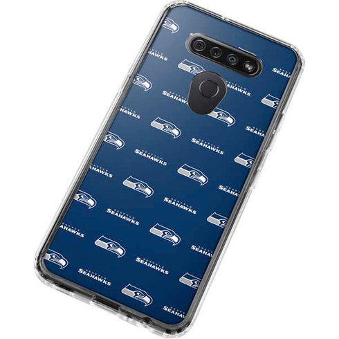 NFL Seattle Seahawks Blitz Series LG K51/Q51 Clear Case