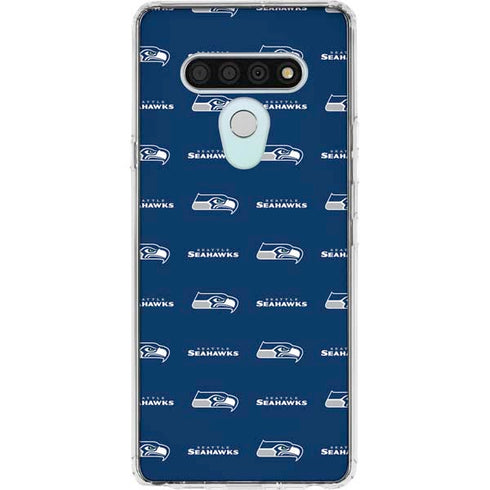 NFL Seattle Seahawks Blitz Series LG Stylo 6 Clear Case