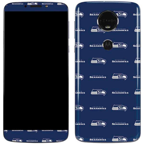 NFL Seattle Seahawks Blitz Series Moto E5 Plus Skin