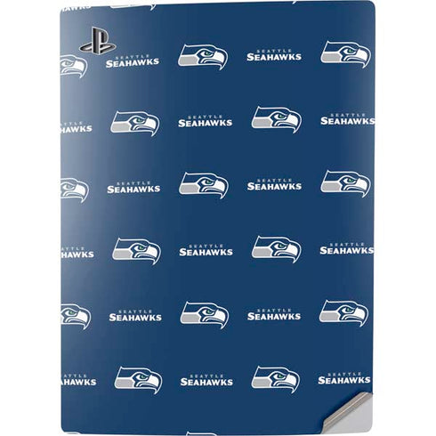 NFL Seattle Seahawks Blitz Series PS5 Digital Edition Console Skin