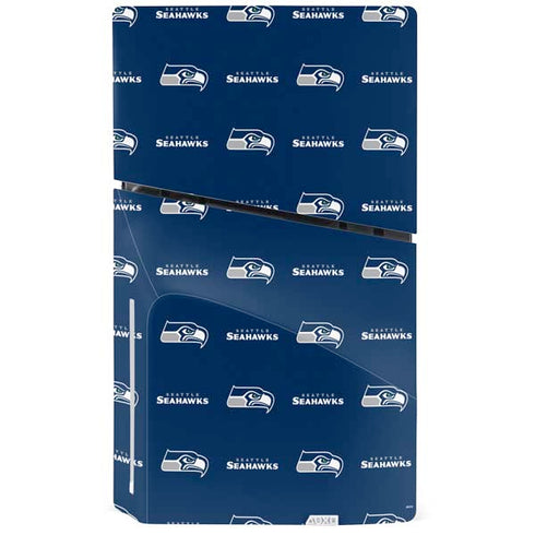 NFL Seattle Seahawks Blitz Series PS5 Slim Disk Bundle Skin