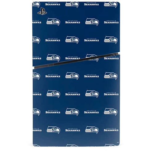 NFL Seattle Seahawks Blitz Series PS5 Slim Digital Edition Bundle Skin