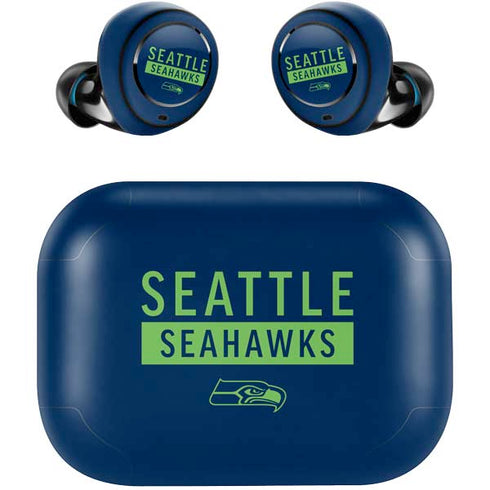 NFL Seattle Seahawks Blue Performance Series Amazon Echo Buds Skin