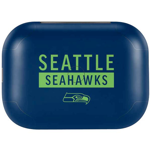NFL Seattle Seahawks Blue Performance Series Amazon Echo Buds Skin